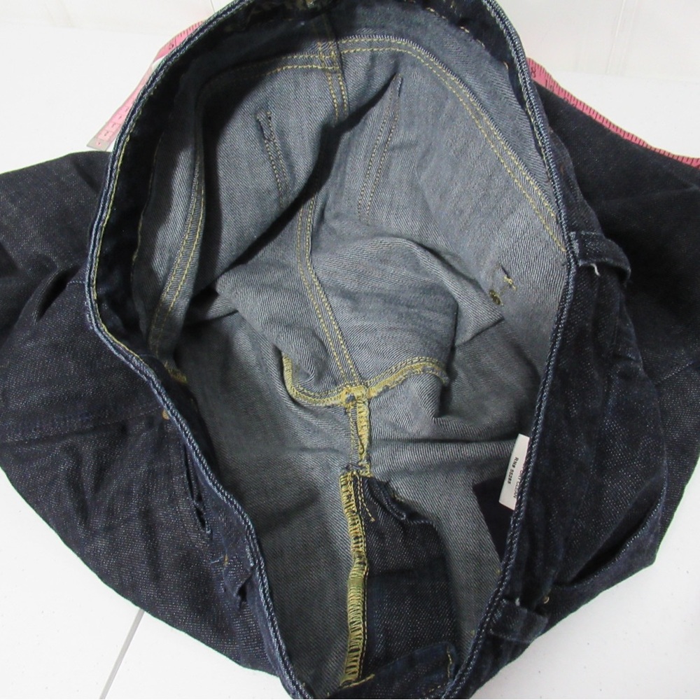 Express Dark Wash Eva Fit & Flare Wide-Leg Denim Jeans Size 10 Short - Picture 10 of 17